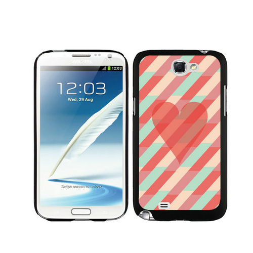 Valentine Colorful Love Samsung Galaxy Note 2 Cases DOW
